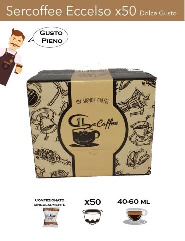 Sercoffee Eccelso x50 Dolce Gusto