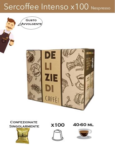 Nespresso SerCoffee Miscela Intenso x100 Comp. SerCoffee - 1