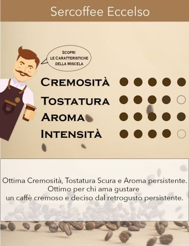 Espresso Point SerCoffee Miscela Eccelso x50 Comp. SerCoffee - 2