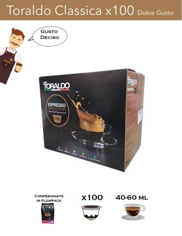 Toraldo Classica x100 comp. Dolce Gusto Caffè Toraldo - 1