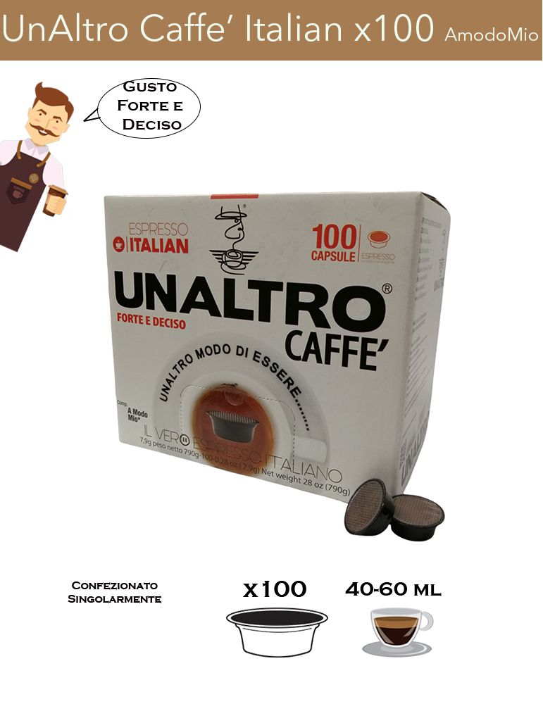 Unaltro caffè Italian x100 capsule