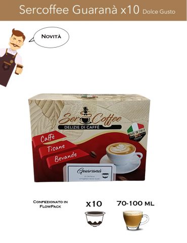 Dolce Gusto SerCoffee Guaranà x10 Comp. SerCoffee - 3