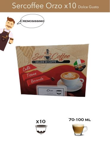 Dolce Gusto SerCoffee Orzo x10 Comp. SerCoffee - 2