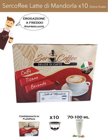 Dolce Gusto SerCoffee Latte Di Mandorla x10 Comp. SerCoffee - 2