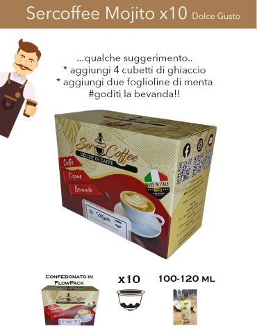 Dolce Gusto SerCoffee Mojito x10 Comp. SerCoffee - 1