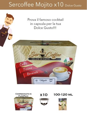 Dolce Gusto SerCoffee Mojito x10 Comp. SerCoffee - 2