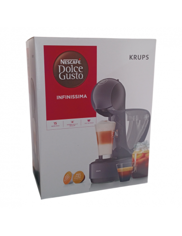 Macchina Da Caffè DOLCE GUSTO INFINISSIMA + 50 Capsule SerCoffee Omaggio  - 1