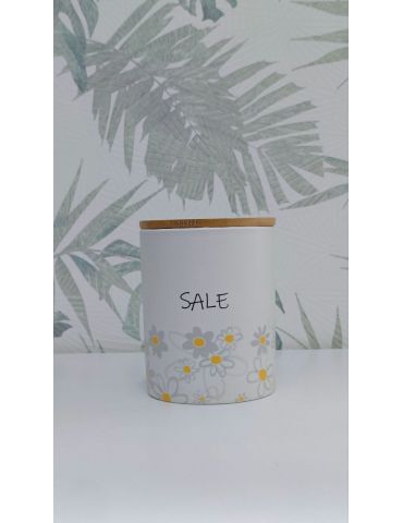 Barattolo Sale tondo mod. Daisy 10*13  - 1