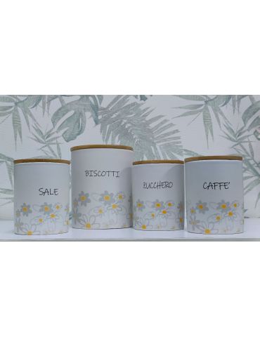 SET COMPLETO BARATTOLI CUCINA MODELLO DAISY  - 1