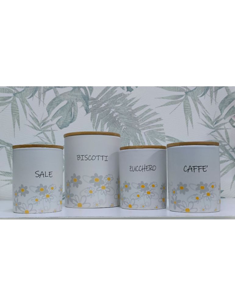 SET COMPLETO BARATTOLI CUCINA MODELLO DAISY  - 1