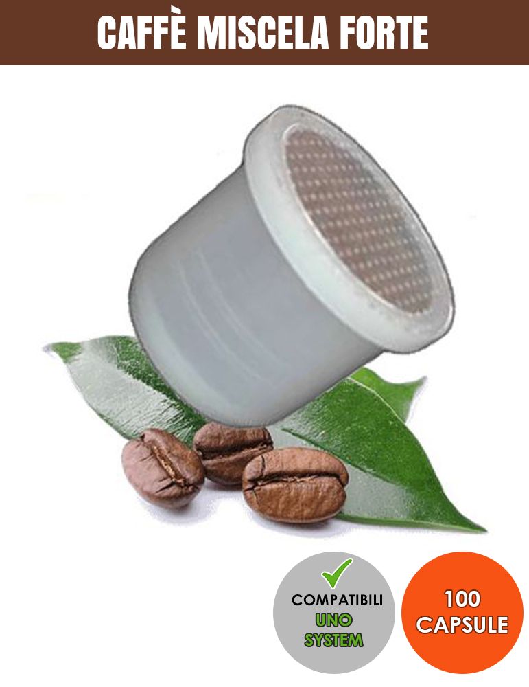 Uno System SerCoffee Miscela Forte x100 Comp. SerCoffee - 1