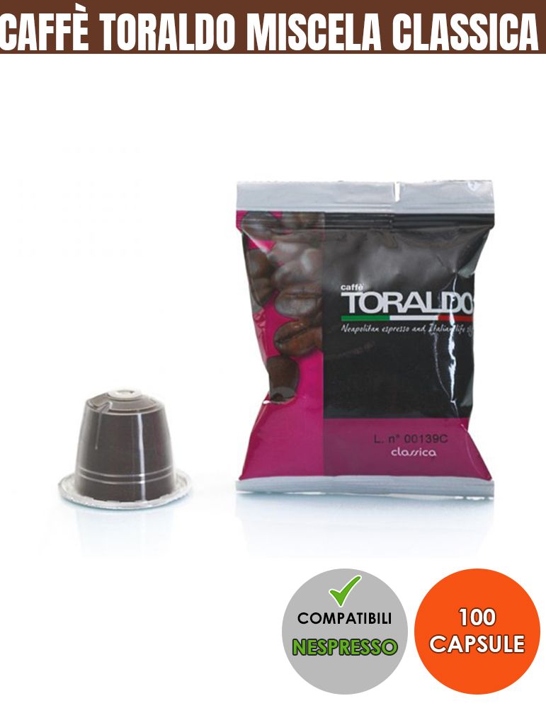 Nespresso Toraldo Miscela Classica x100 Comp. Caffè Toraldo - 1