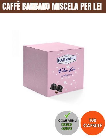 Dolce Gusto Barbaro Per Lei x100 Comp. Caffè Barbaro - 1