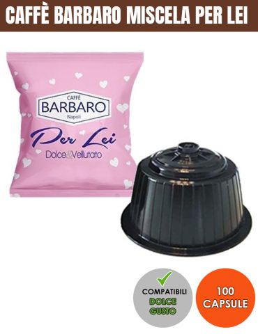 Dolce Gusto Barbaro Per Lei x100 Comp. Caffè Barbaro - 2