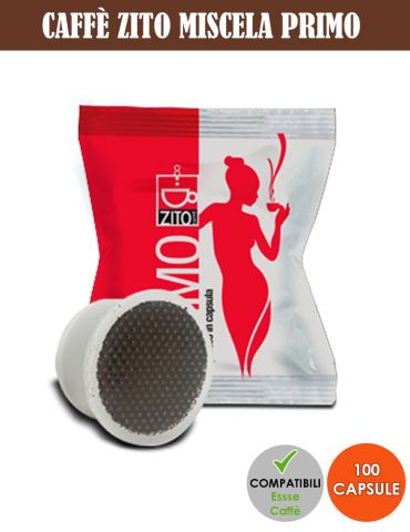 ZITO 100 Capsule Compatibili ESSSE CAFFÈ Miscela Primo
