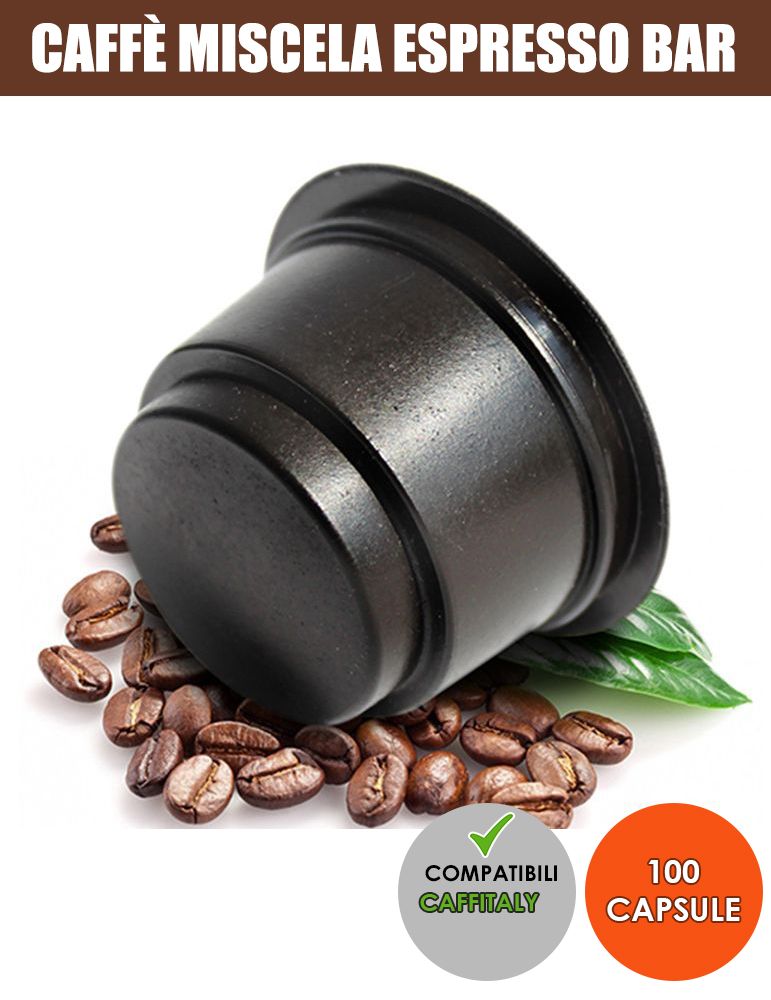Caffitaly SerCoffee Miscela Espresso Bar x100 Comp. SerCoffee - 1
